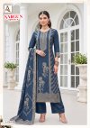 Sargun Edition 9 By Alok Viscose Maslin Jacquard Dress Material 